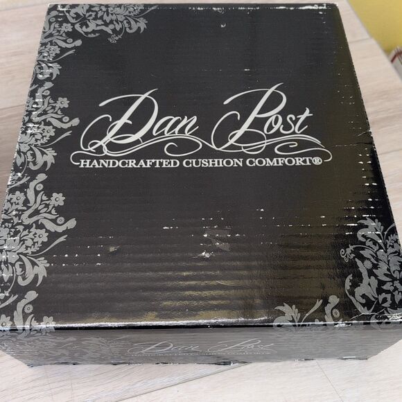 Sundance Dan Post Brown Tooled Leather “Hildegard Boots” Women's Size 8 M New - Picture 2 of 12